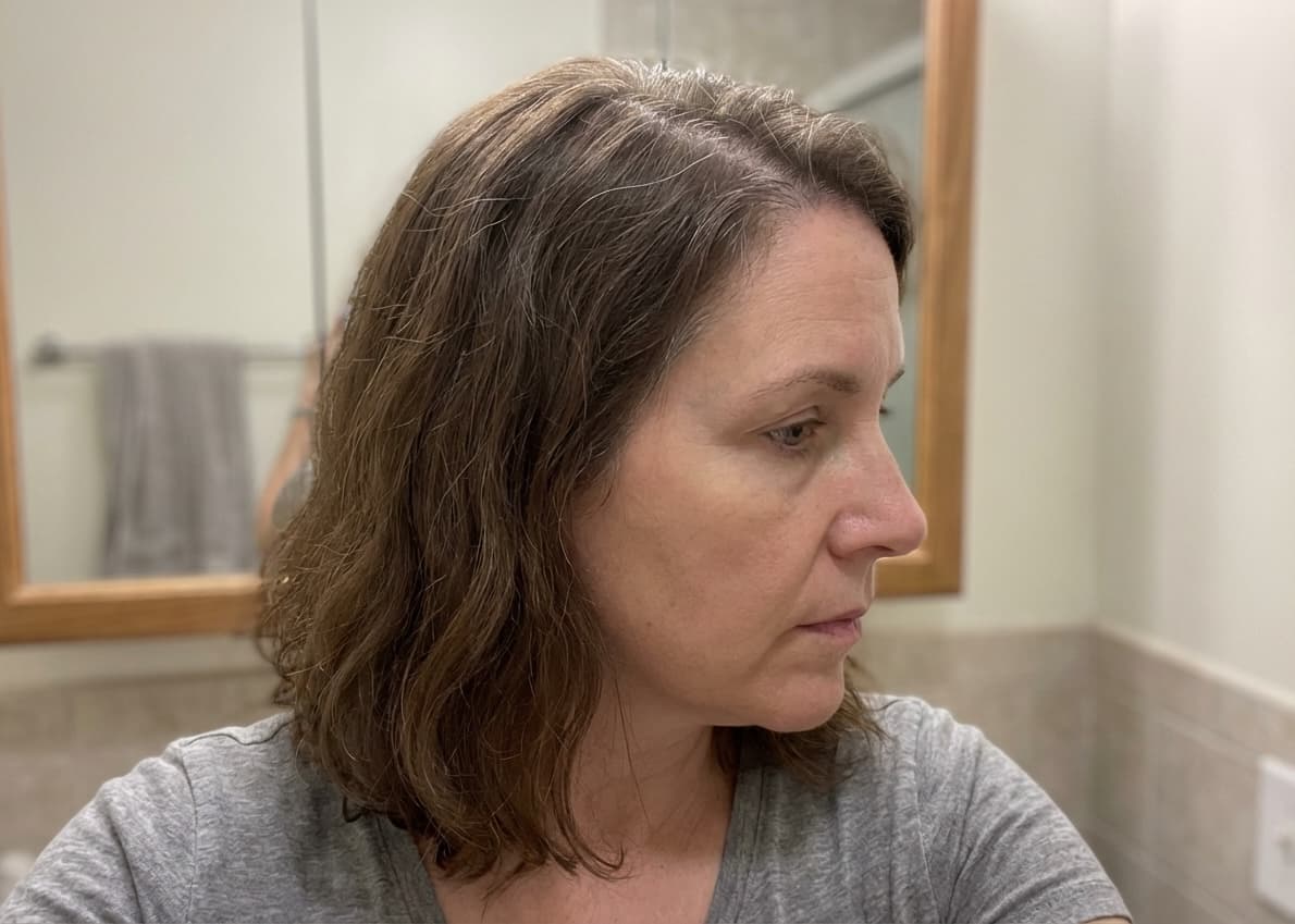 Hair thinning from perimenopause